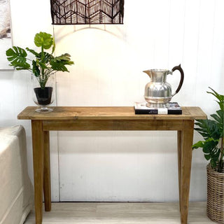 Dashwood Reclaimed Elm Timber Console Table, 120cm