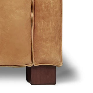 Cabot Leather Sofa - Canyon Whiskey