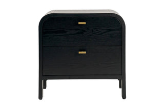 Chisholm Bedside Table - Black