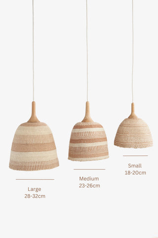 Coastal Collection - Bespoke Woven Pendant Lights