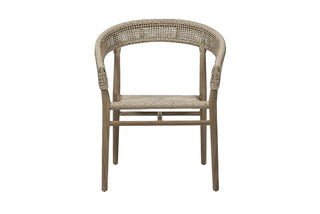 Cove Teak & Synthetic Dining Chair Natural