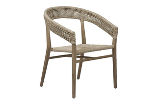 Cove Teak & Synthetic Dining Chair Natural