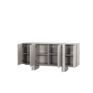 Vibe 1.6m Sideboard Unit – Light Grey