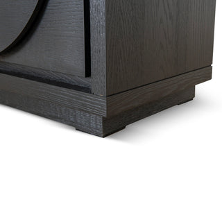 Bonnie 1.6m Dressing Unit - Textured Espresso Black