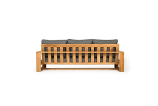 Lombok Island Outdoor Sofa - 3 Seater - Cast Slate