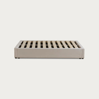 Ellis Bed Base | Milk