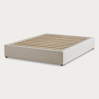 Ellis Bed Base | Milk