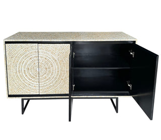 Flosset of Pearl Swirl Sideboard