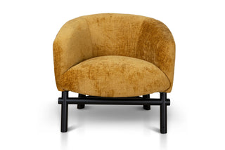 Fabric Armchair - Ochre