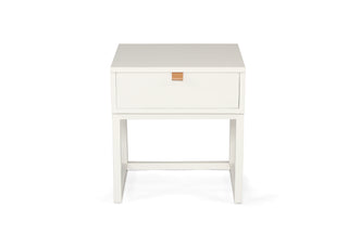 Finn Bedside Table - White