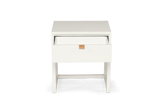 Finn Bedside Table - White