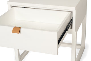 Finn Bedside Table - White