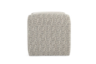 Nora Ottoman - Mottled Taupe