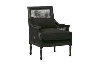 Hicks Black Armchair