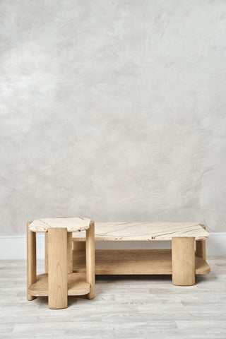 Prague Marble Coffee Table - 142 x 82cm