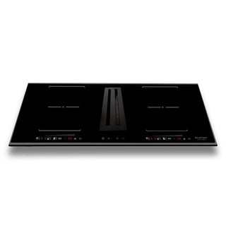 INDUCTION COOKTOP WITH INBUILT DOWN DRAFT RANGEHOOD 90CM