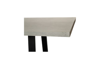 Savannah 3.0m Rectangular Dining Table - Grey & Black