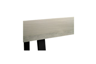 Savannah 3.0m Rectangular Dining Table - Grey & Black