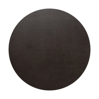 Nova 1.0m Round Dining Table - Black & Light Honey