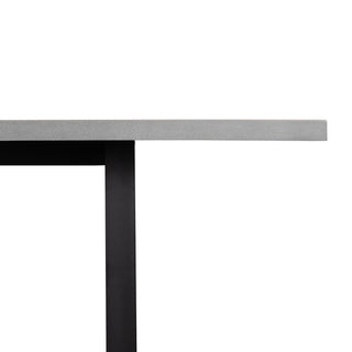 Savannah 3.0m Rectangular Dining Table - Grey & Black