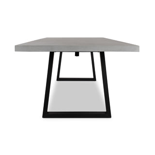 Savannah 3.0m Rectangular Dining Table - Grey & Black