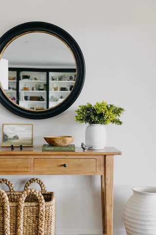 Elm Console Table Two Drawer