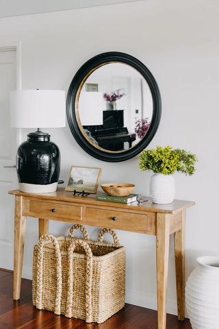 Elm Console Table Two Drawer