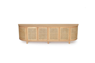 Bayhaven Six Door Sideboard - Rounded End