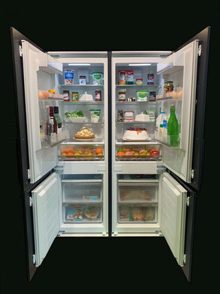 INTEGRATED TOP MOUNT REFRIGERATOR WITH BOTTOM MOUNT FREEZER