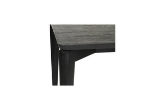 Drake Dining Table - 90cm Black