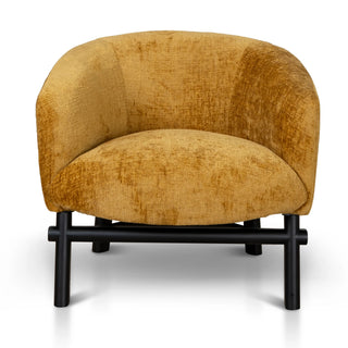 Fabric Armchair - Ochre