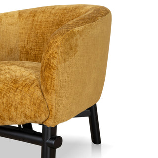 Fabric Armchair - Ochre