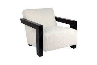 Lennon Arm Chair - Ivory Boucle