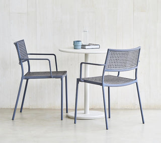 Stackable Less armchair - Light Grey