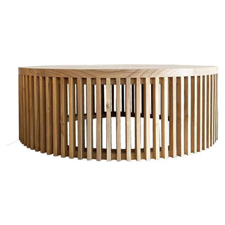 Luzon Timber Round Coffee Table, 100cm - Preorder