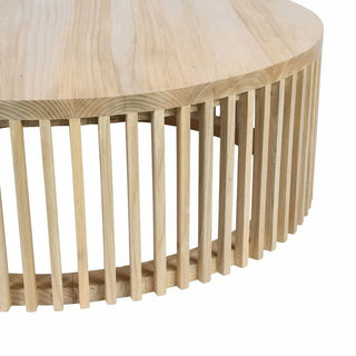 Luzon Timber Round Coffee Table, 100cm - Preorder