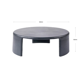 Meister Concrete Coffee Table - Black