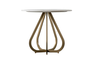 Moorgate Dining Table Gold - 90cm