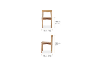 Drake Dining Chair - Natural