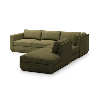 Podium Lounge Left Arm Modular Piece