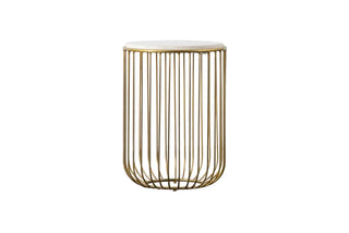 Riley Side Table Gold