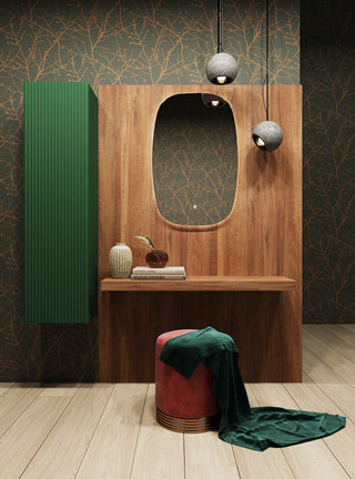 Rimini Side Cabinet - 120cm - Rain Forest