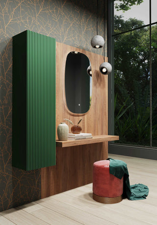 Rimini Side Cabinet - 120cm - Rain Forest