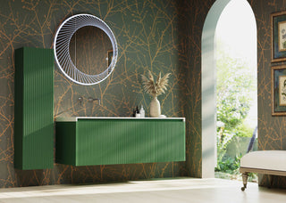 Rimini Side Cabinet - 120cm - Rain Forest