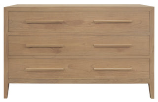 Dion 3 - Drawer Solid Mindi Timber Chest of Drawers