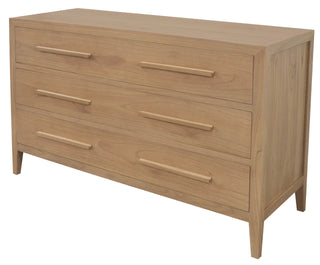 Dion 3 - Drawer Solid Mindi Timber Chest of Drawers