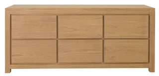 Amsterdam 6-Drawer Solid White Cedar Wood Dresser - Preorder