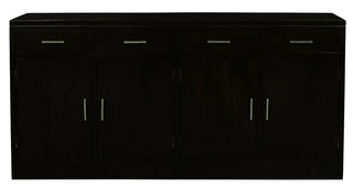 Paris 4 Door 4 Drawer Buffet - Chocolate - Preorder