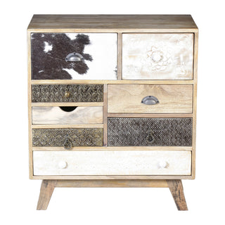 Scarlett Drawers with Cow Pattern - 8 drawers - PREORDER