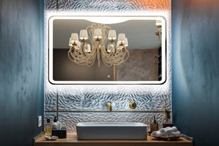 Lennox LED Mirror - 1200x25x700mm